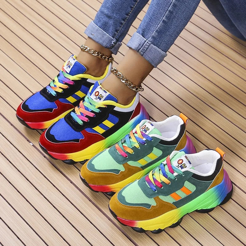 Damskie ortopedyczne sneakersy, lekkie i amortyzujące
