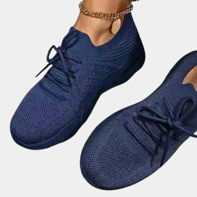 Damskie ortopedyczne sneakersy z ergonomicznym wzorem