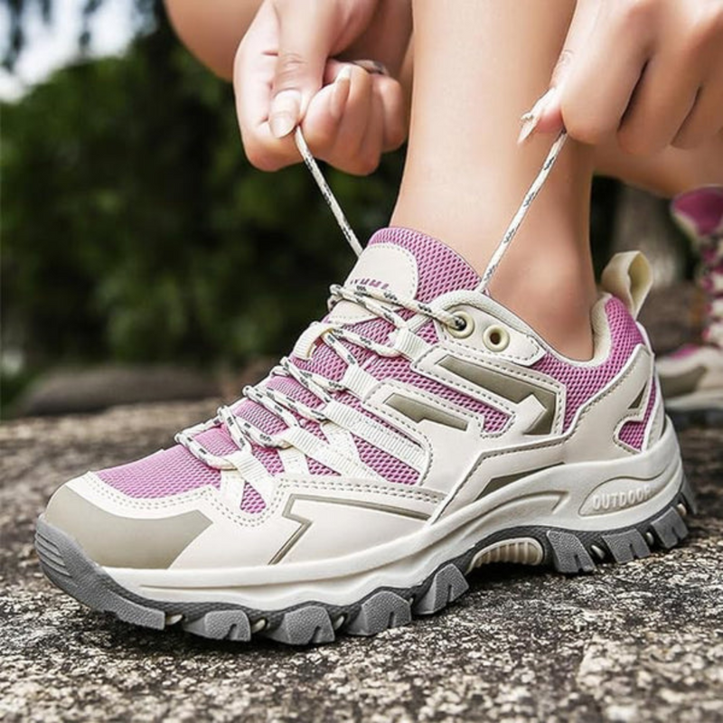 Damskie buty trekkingowe z dobrą przyczepnością