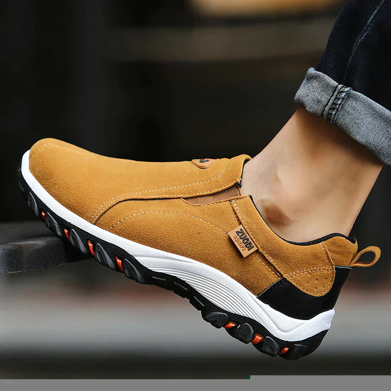 Męskie wsuwane sneakersy z podeszwą ortopedyczną
