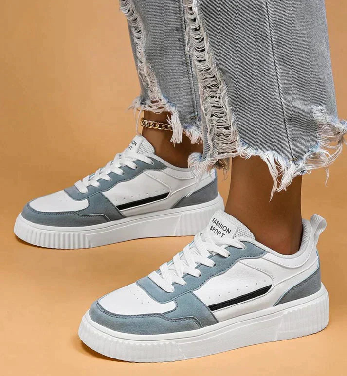 Damskie oddychające sneakersy z antypoślizgową podeszwą
