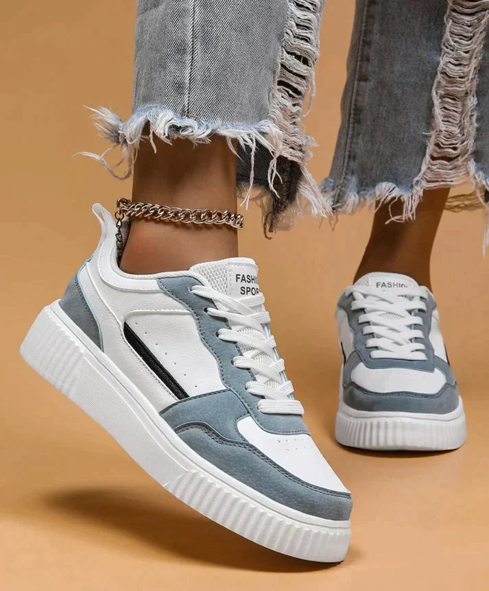 Damskie oddychające sneakersy z antypoślizgową podeszwą