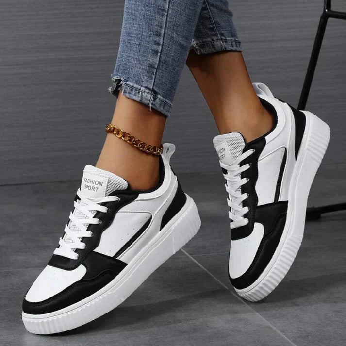 Damskie oddychające sneakersy z antypoślizgową podeszwą
