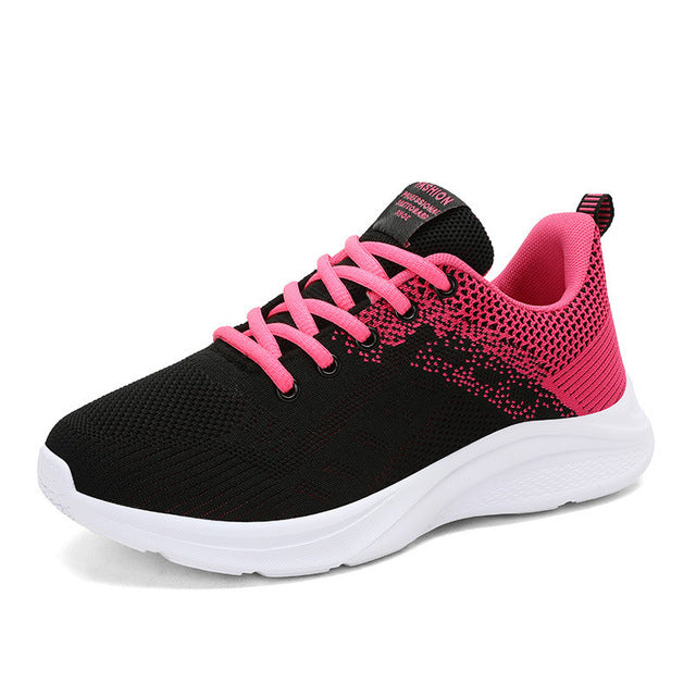 Damskie sportowe sneakersy z ortopedyczną podeszwą