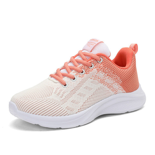Damskie sportowe sneakersy z ortopedyczną podeszwą