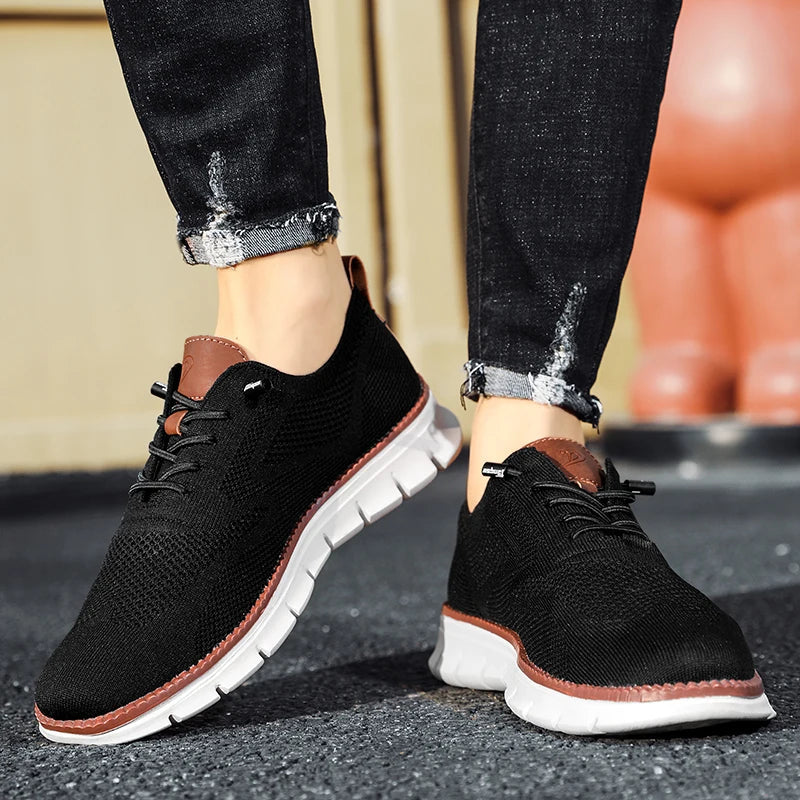 Męskie lekkie sneakersy, uniwersalne na co dzień