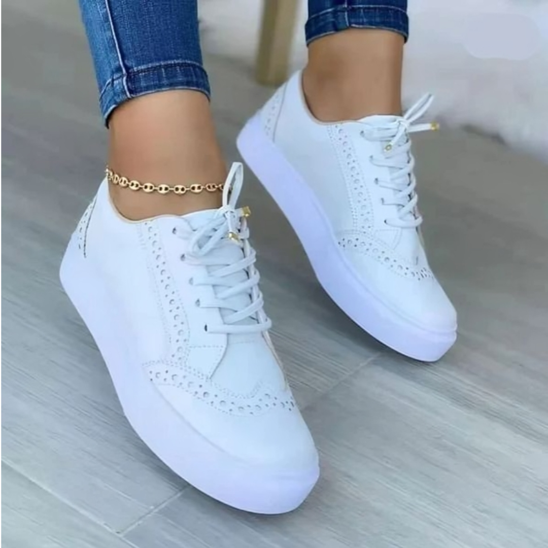 Damskie modne sneakersy z ortopedycznym wsparciem