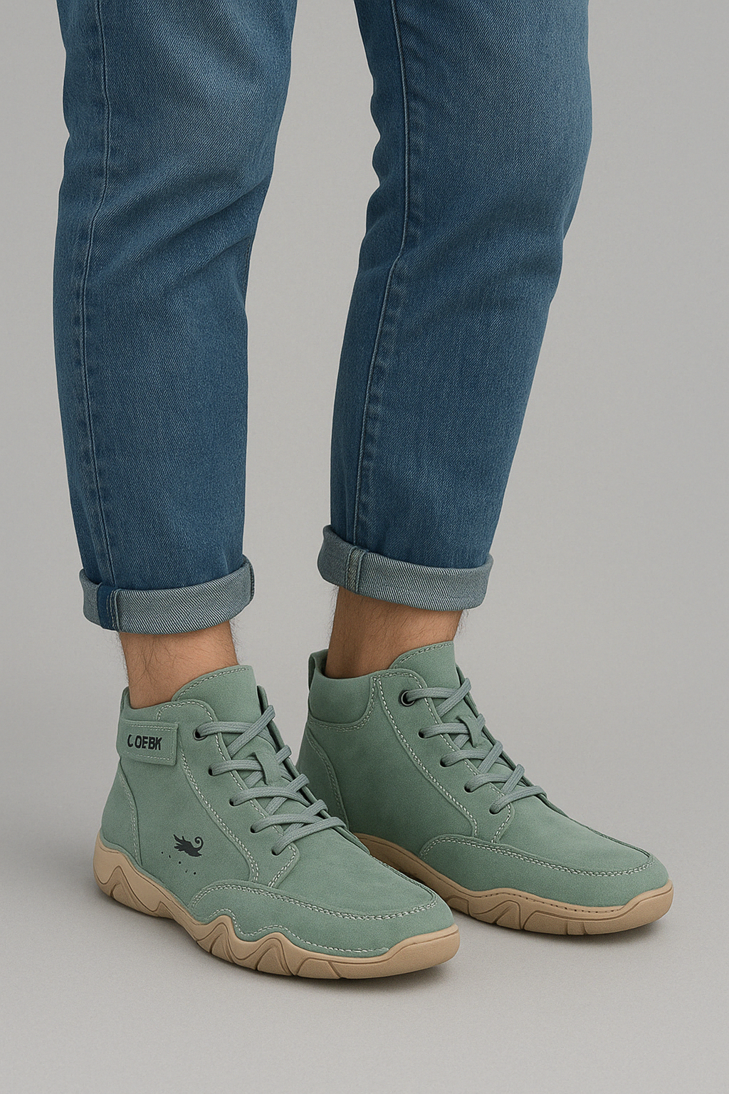 Uniseks skórzane buty barefoot, antypoślizgowe
