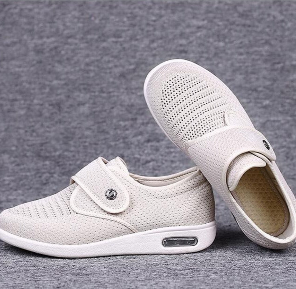 Uniseks szerokie buty komfortowe dla wrażliwych stóp
