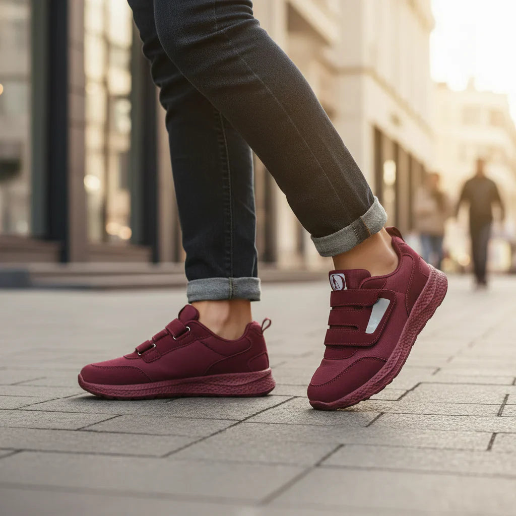 Uniseks ortopedyczne sneakersy o szerokim kroju