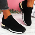 Damskie wsuwane sneakersy z oddychającej siateczki