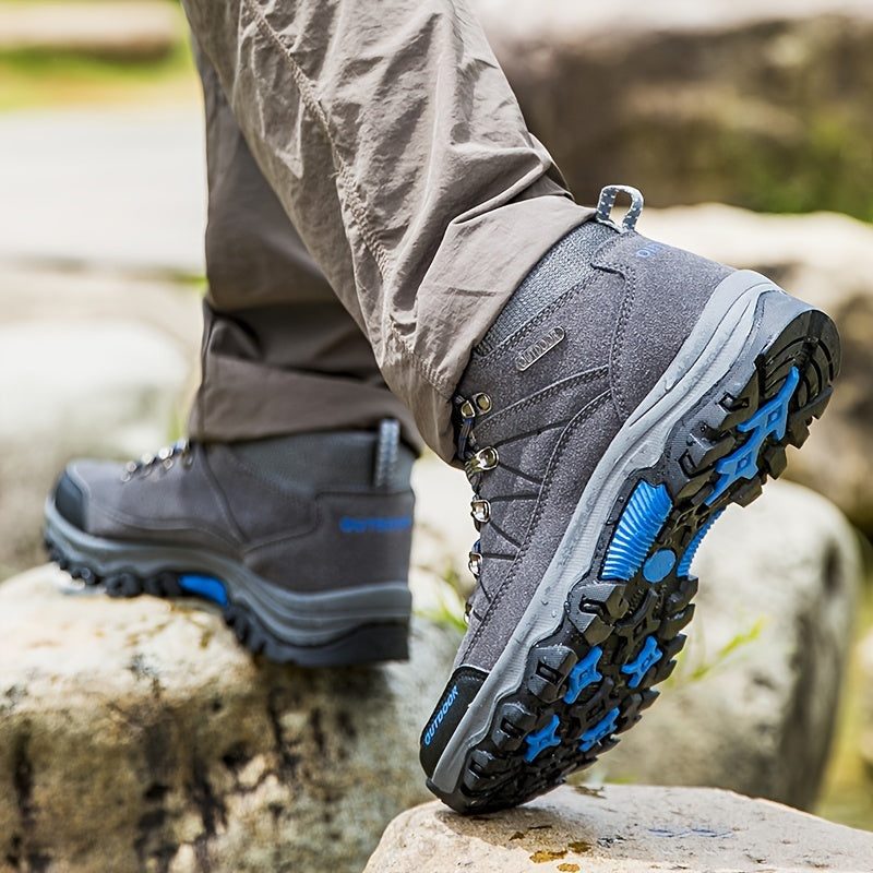 Męskie wodoodporne buty trekkingowe z przyczepnością