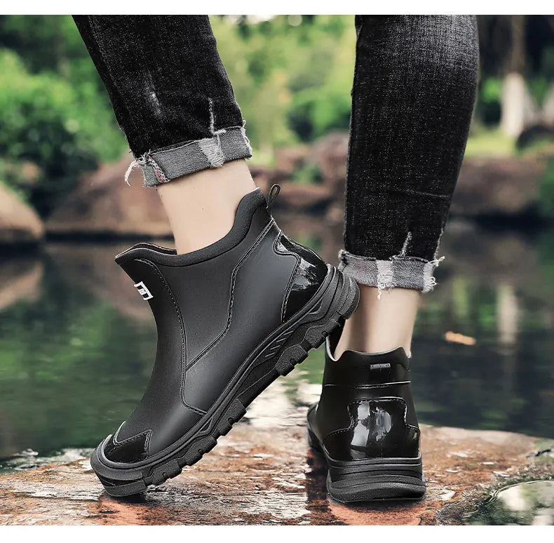 Męskie wodoodporne buty trekkingowe na każdy teren