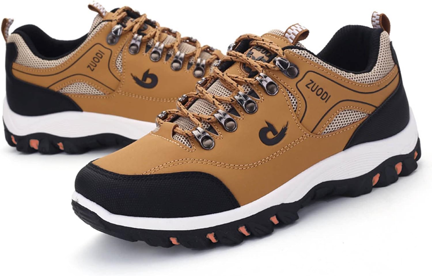 Męskie wodoodporne buty outdoor z dobrą przyczepnością