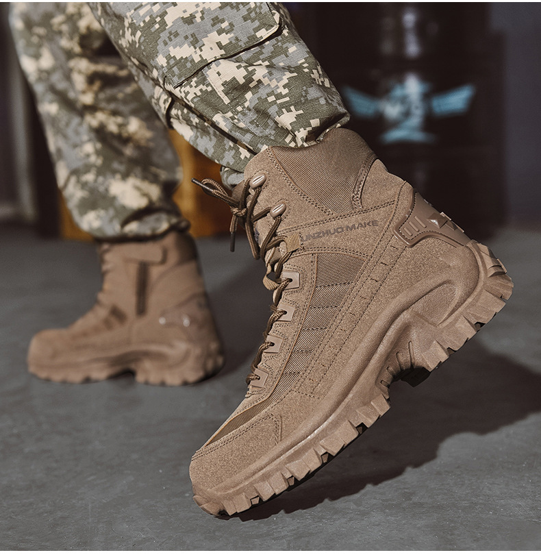 Męskie wodoodporne buty robocze, trwałe