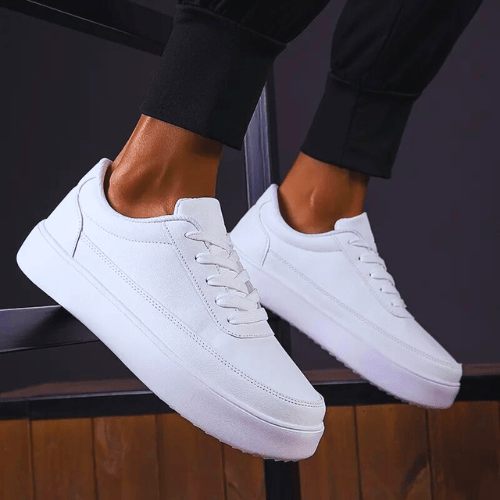 Męskie ortopedyczne sneakersy, nowoczesne i trwałe