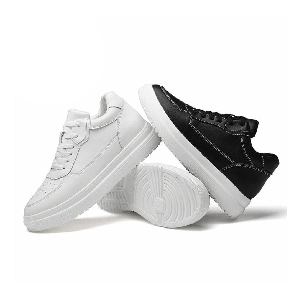 Męskie sneakersy podwyższające o nowoczesnym kroju