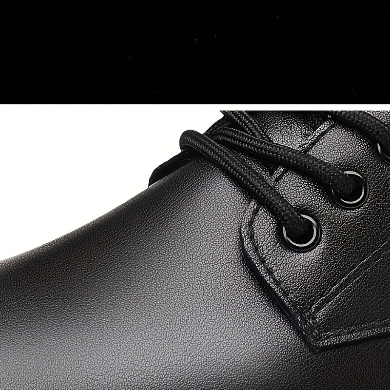Męskie eleganckie skórzane półbuty formalne